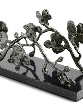 Michael Aram Black Orchid vertical napkin holder